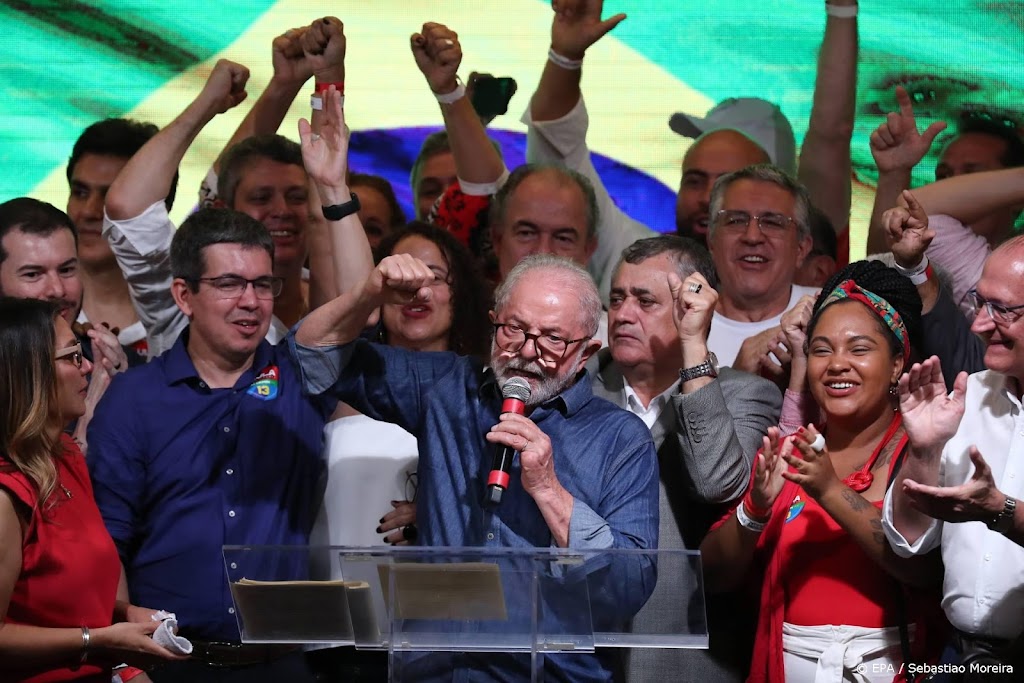 Internationale gemeenschap feliciteert Lula met verkiezingswinst