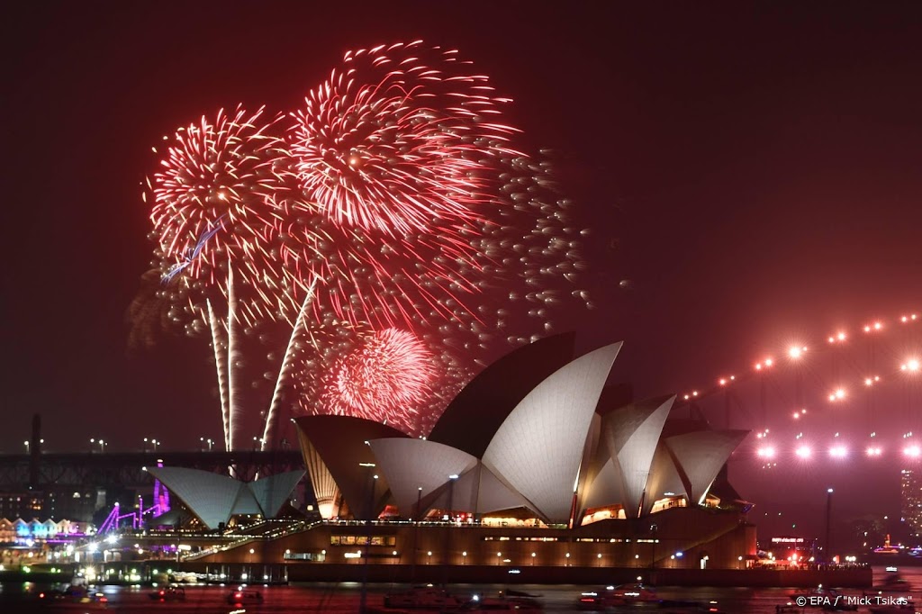 Sydney viert nieuwjaar toch met omstreden vuurwerk
