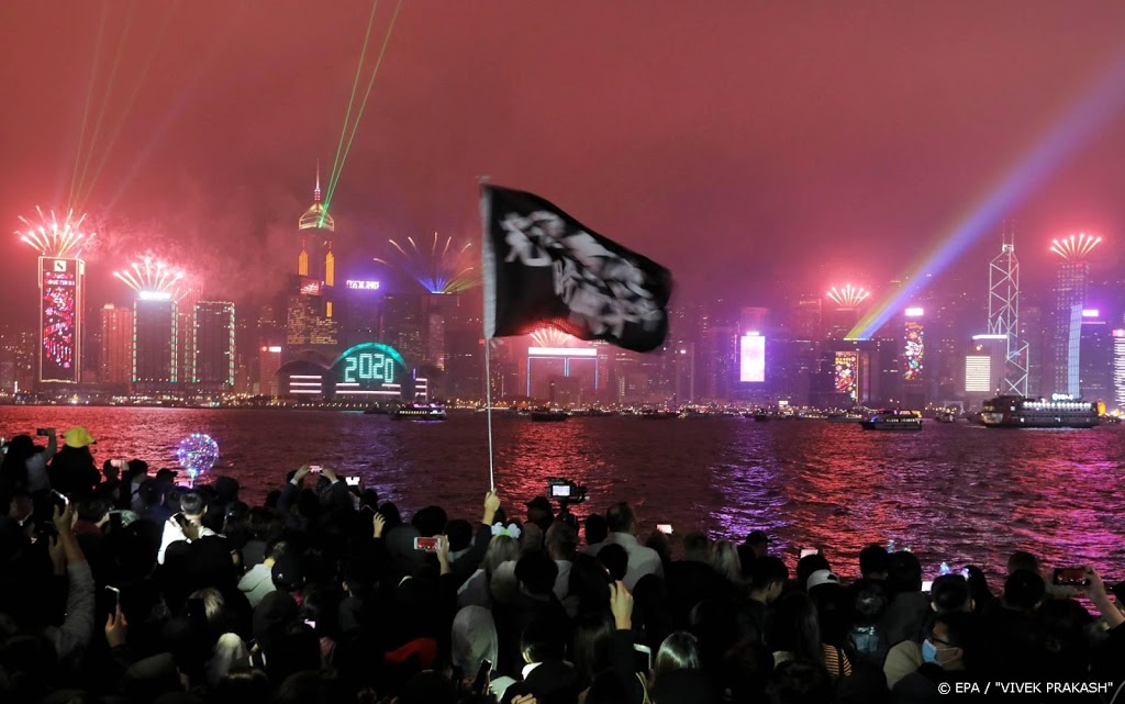 2020 begint in Hongkong met traangas