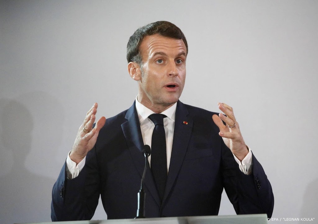 Macron houdt vast aan pensioenhervorming