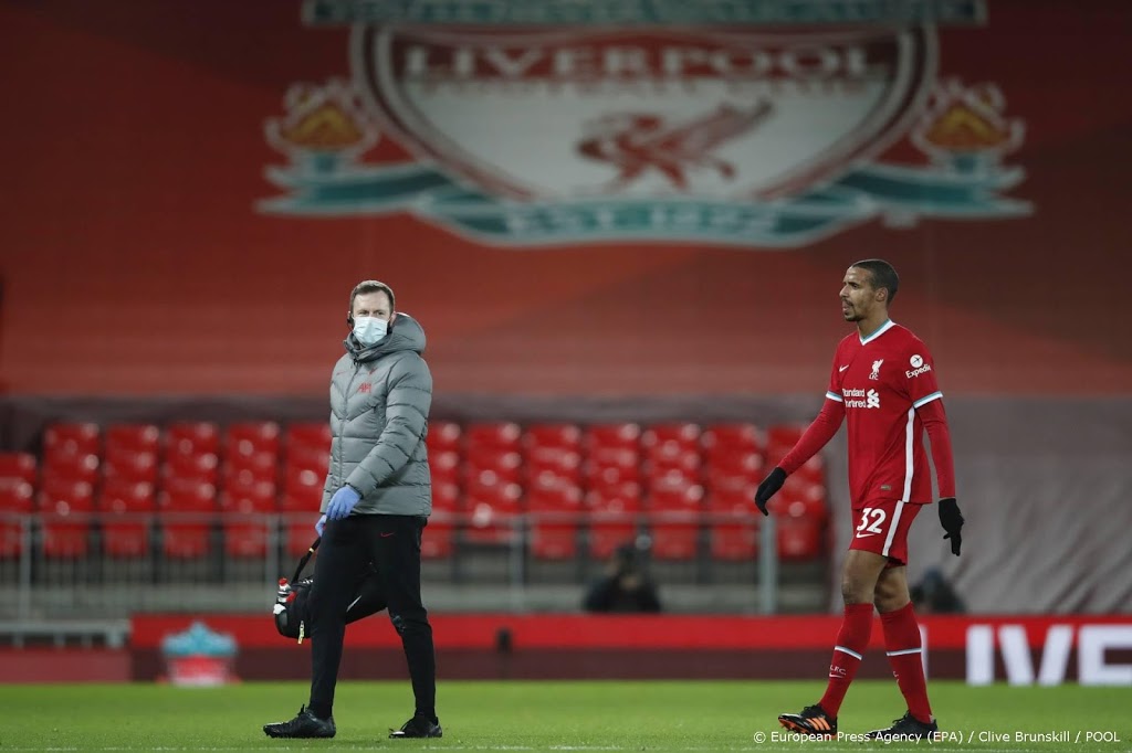 Liverpool in eerste weken 2021 zonder Matip