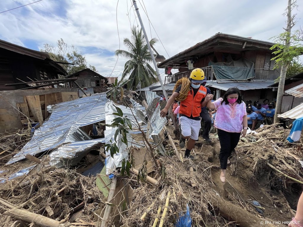 Dodental na tyfoon op Filipijnen loopt op tot ruim 400
