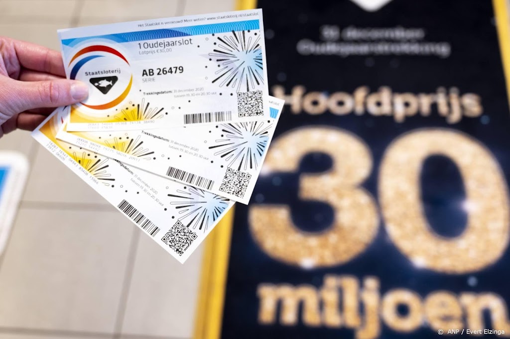 Ruim 7,1 miljoen loten verkocht voor oudejaarstrekking