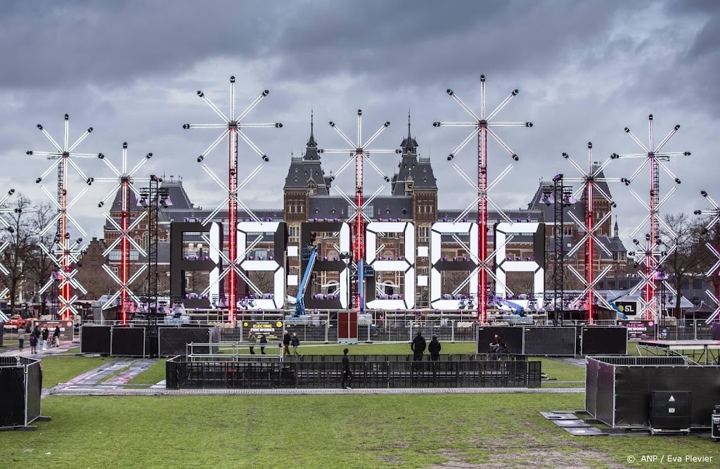 Afgeblazen vuurwerkshow A'DAM Toren verplaatst naar maandag