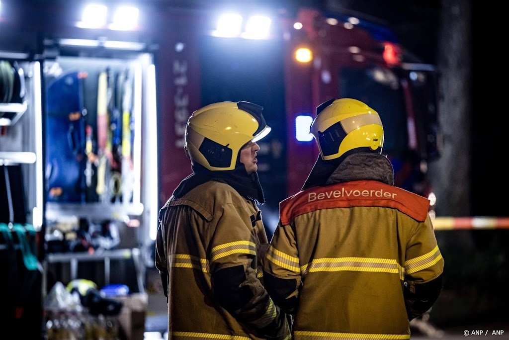 Drukke nacht voor de brandweer