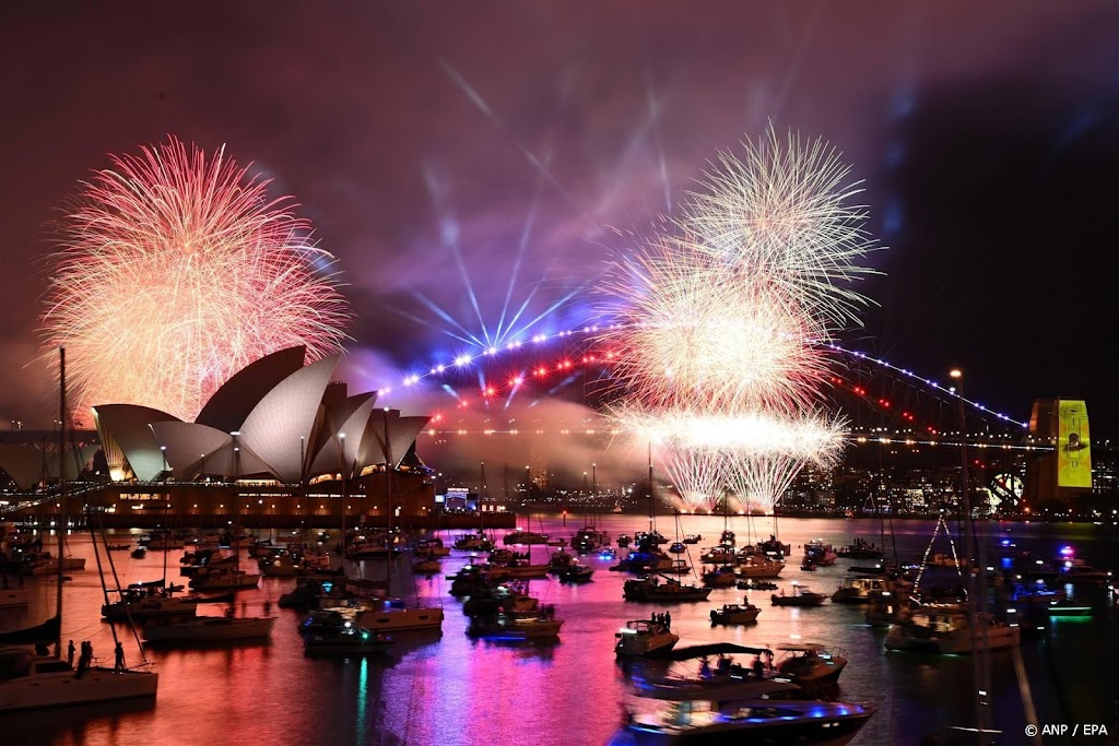 Australië verwelkomt 2024 met beroemde vuurwerkshow 