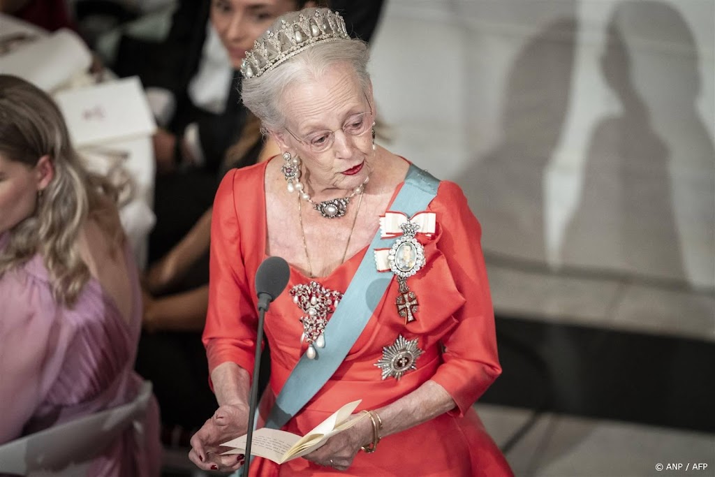 Deense koningin Margrethe treedt op 14 januari af