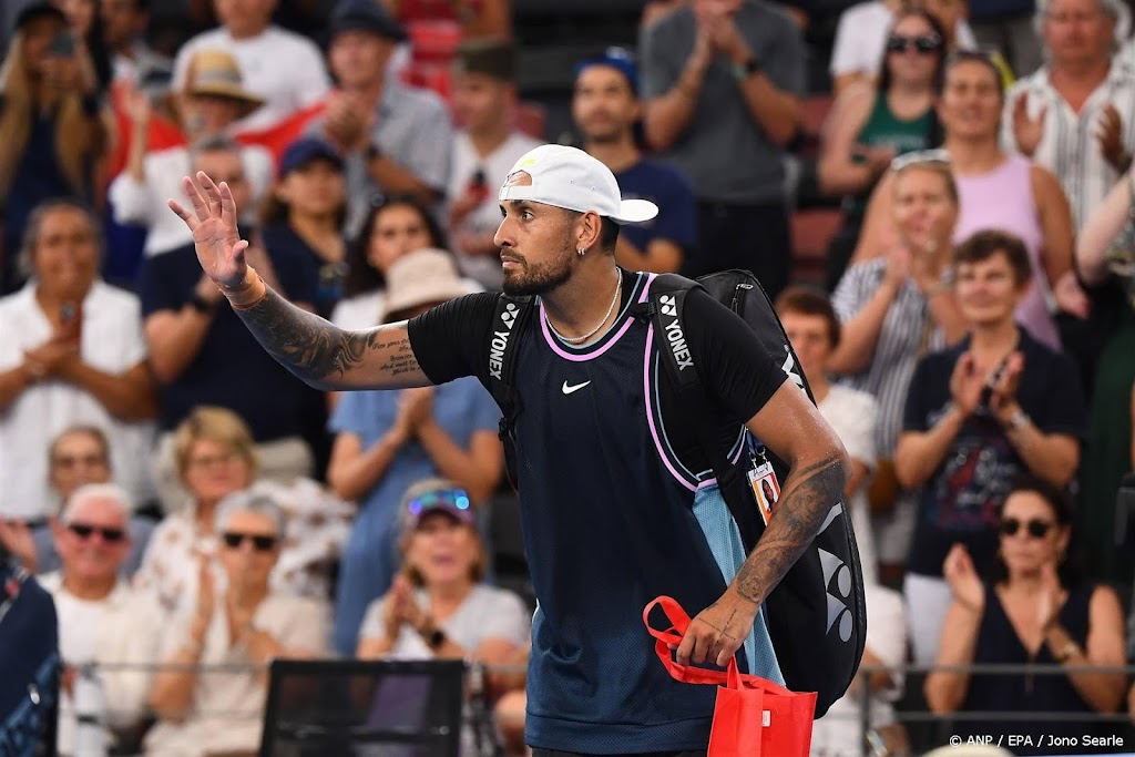 Tennisser Kyrgios heeft fysieke twijfels voor Australian Open