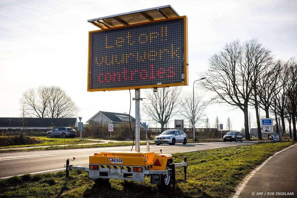 In beslag genomen vuurwerk Groenlo was in totaal 10.000 kilo