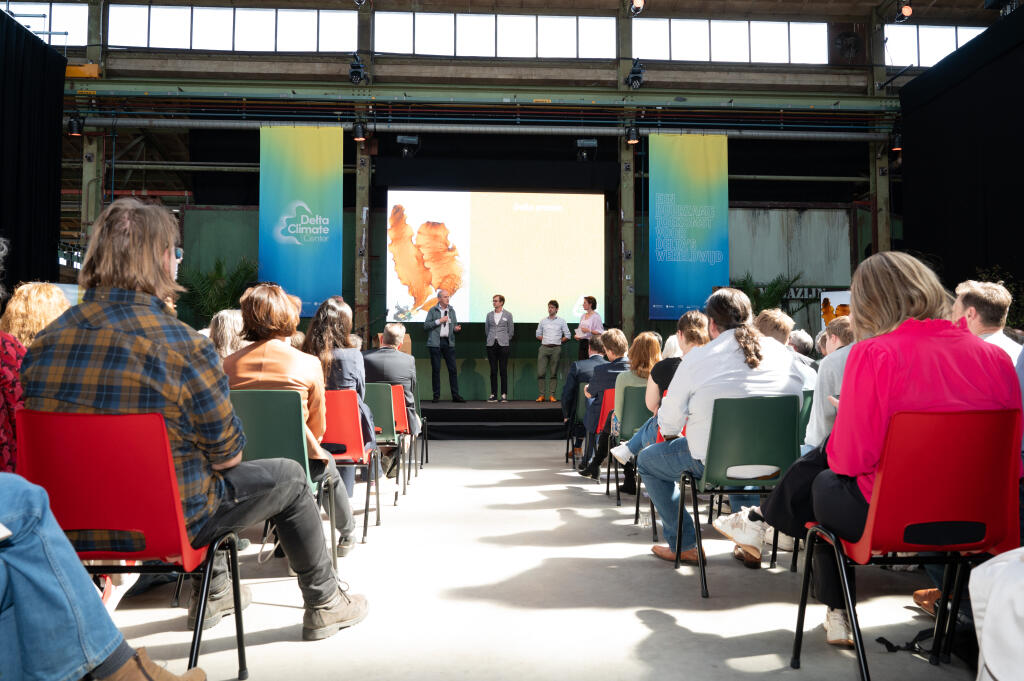  Ruim 250 bezoekers maken kennis met het Delta Climate Center