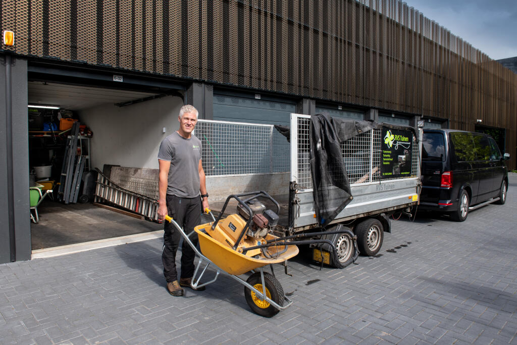  Garageboxen als opslag- en werkruimte