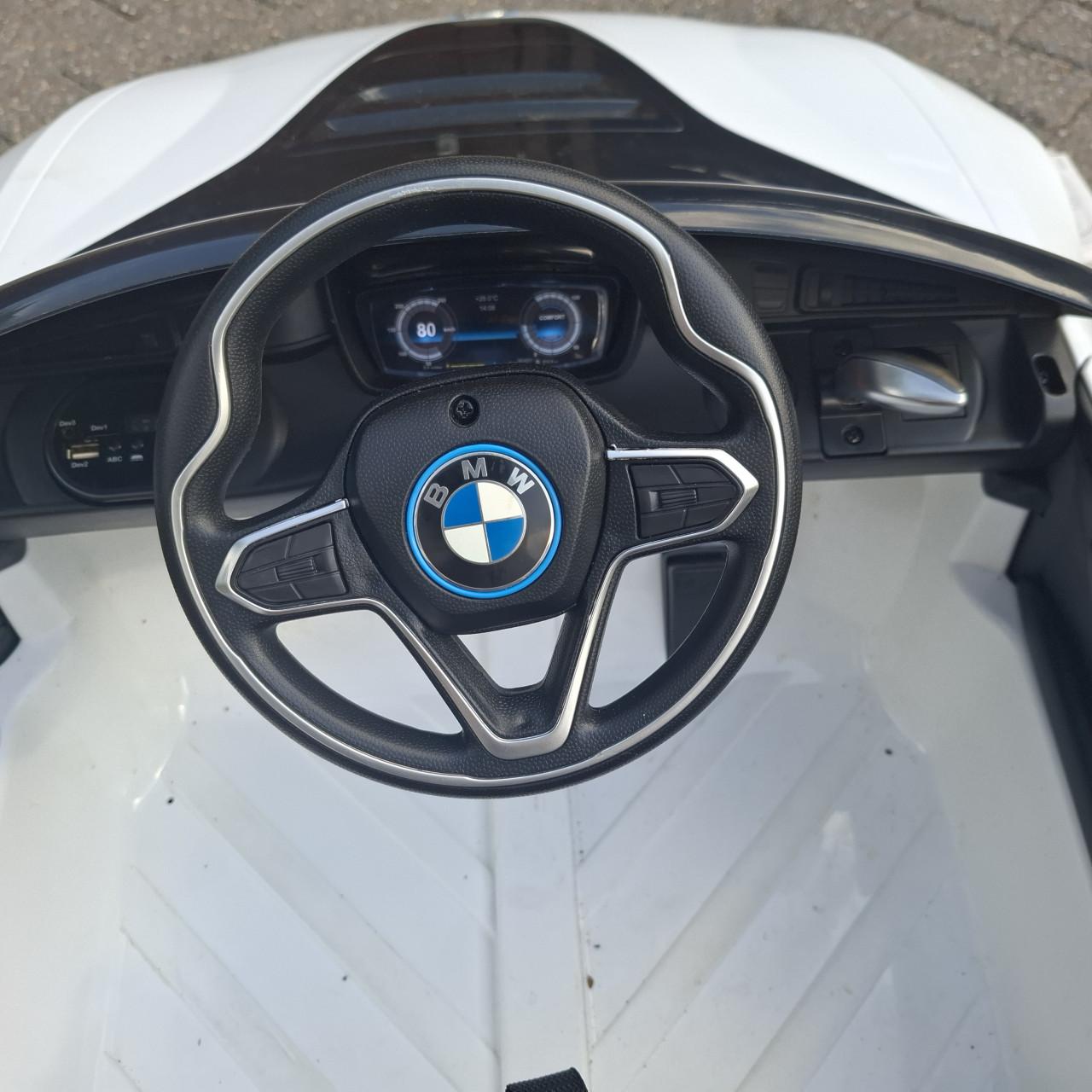 Elektrische MBW i8 kinderauto Wit