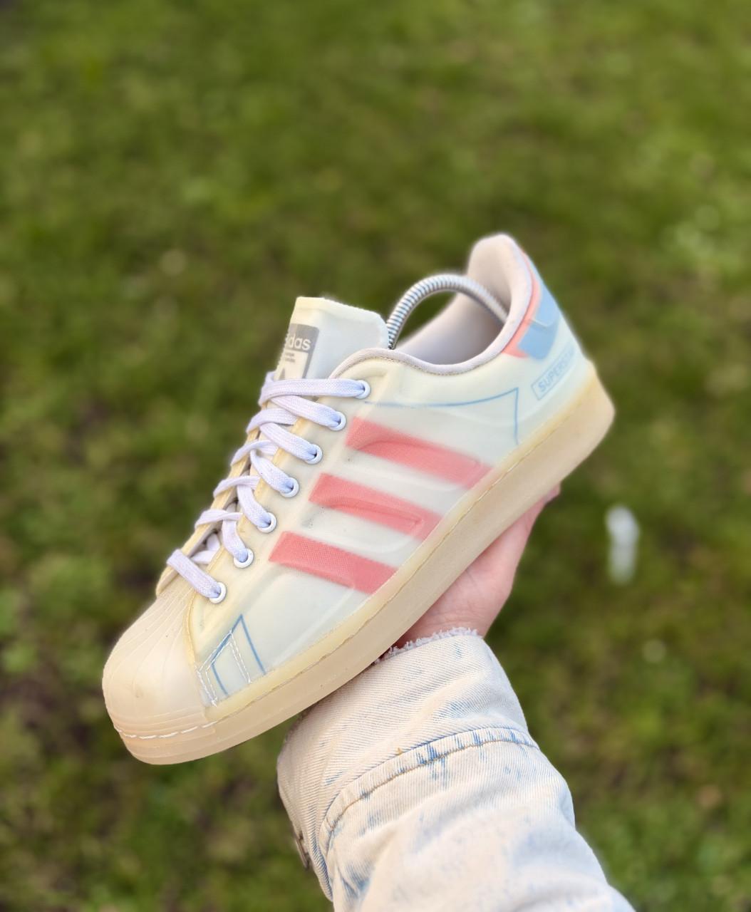 Adidas Superstar transparant / jelly sneakers –  maat EU 41⅓