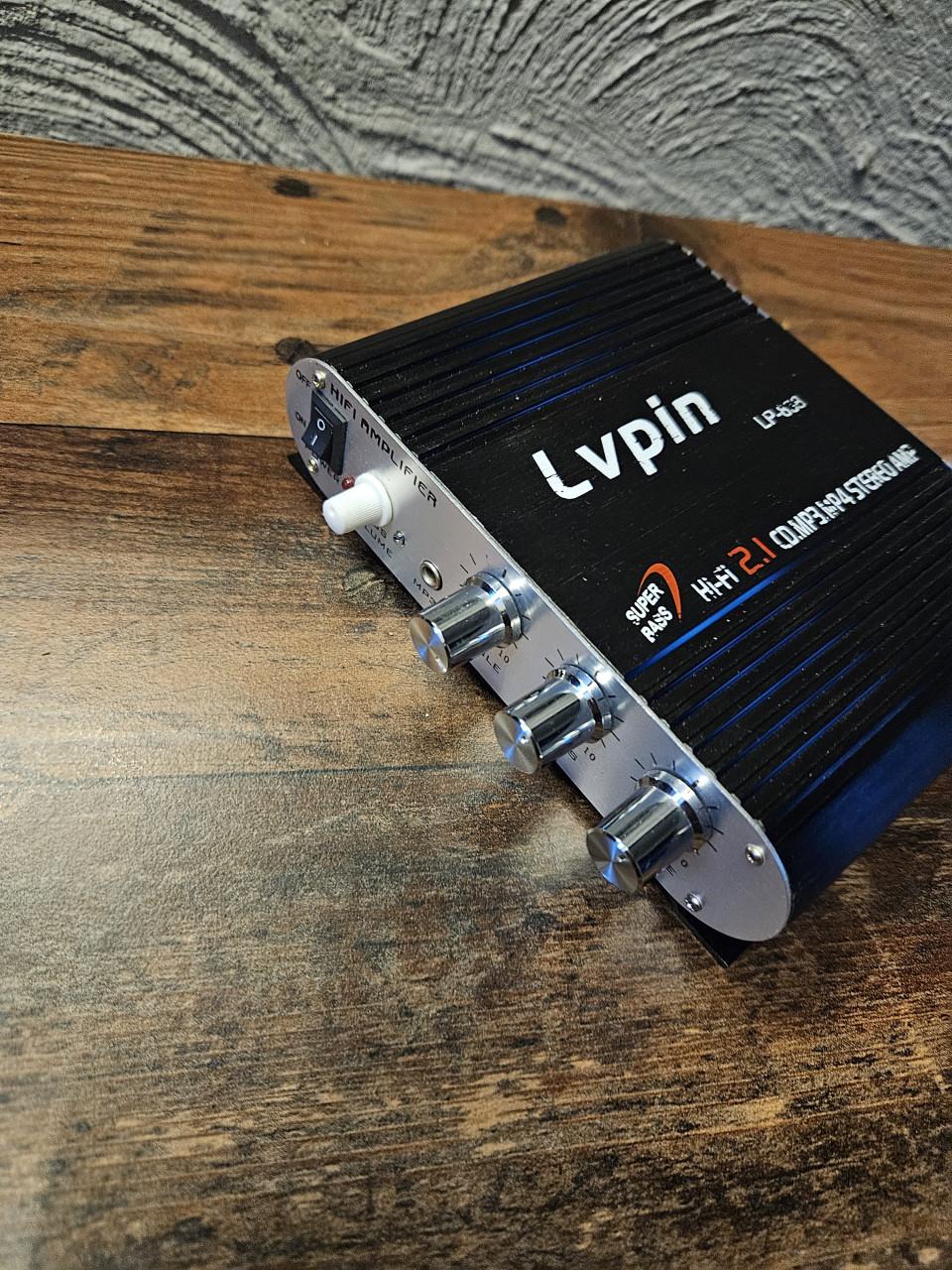 Lvpin LP-838 Hi-Fi 2.1 Stereo Versterker - Krachtig