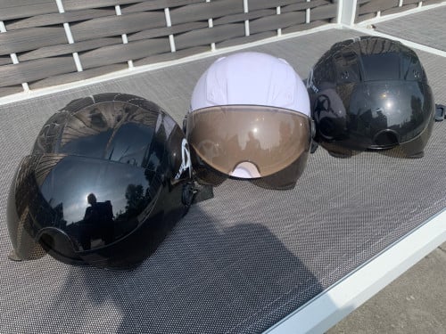 Snorscooter helmen 3 x
