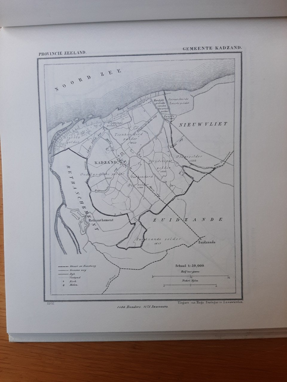 Gemeenteatlas van de provincie Zeeland, 1866