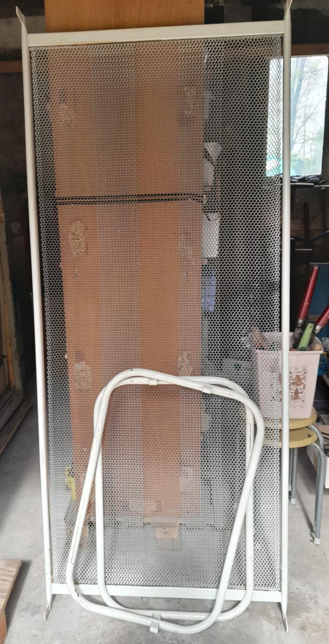 Stalen ledikant met goede spiraalbodem 190x80