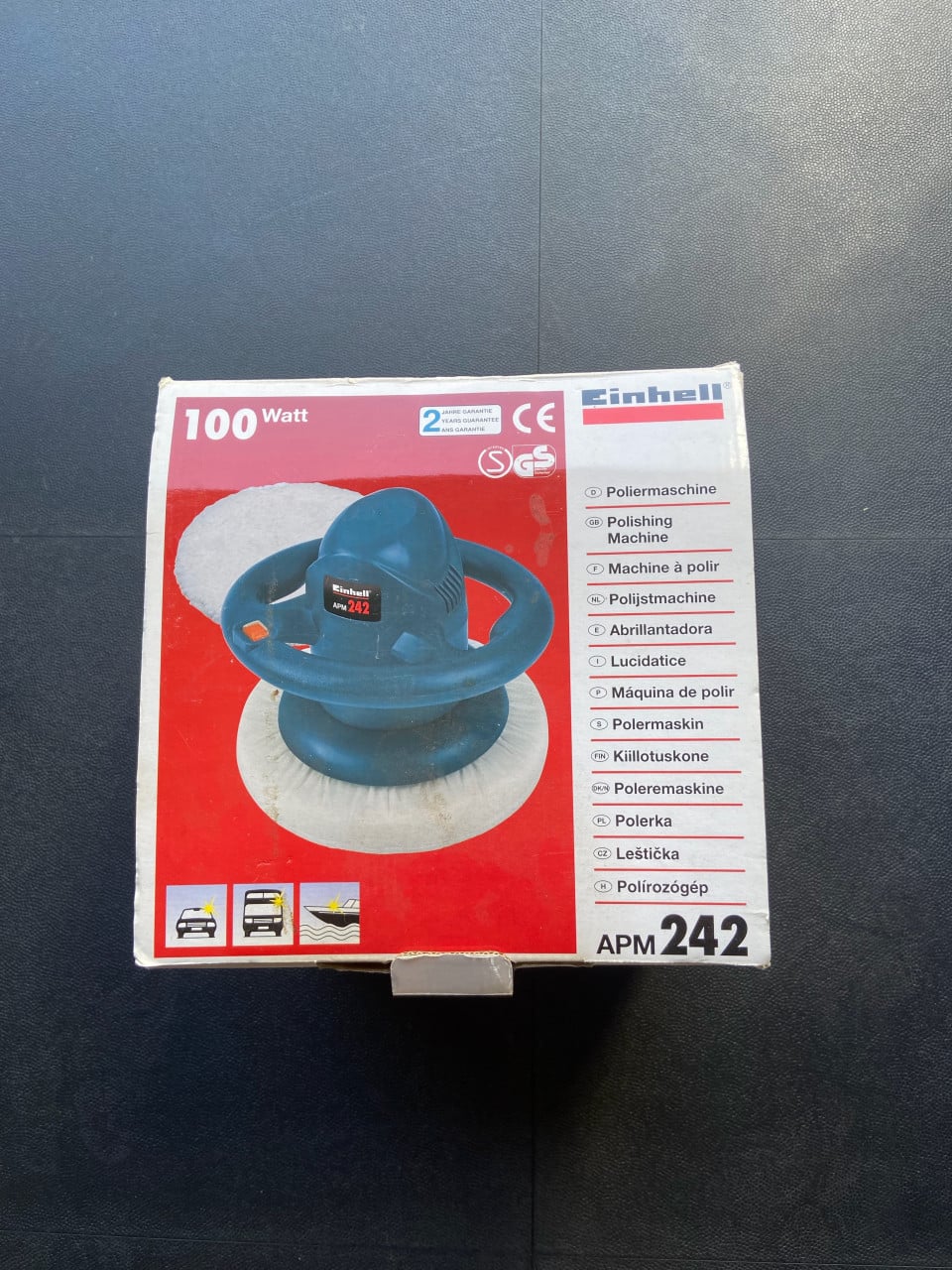 Einhell 100W Polijstmachine APM 242