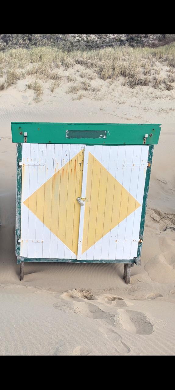 Strandhuisje / strandcabine / strandhokje
