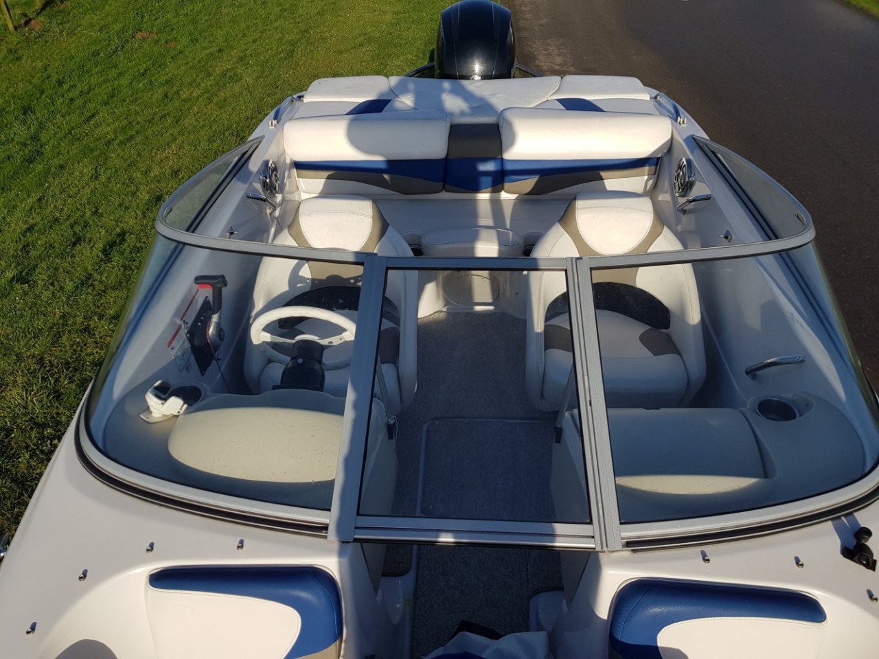 Glastron MX180 met Mercury F150