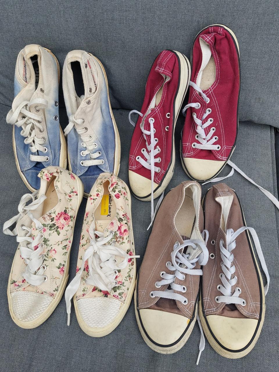 4 paar damessneakers mt 37 weg is weg!