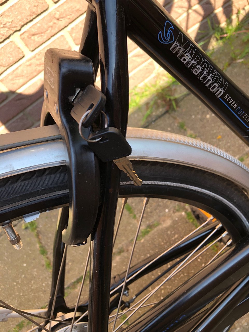 Damesfiets.