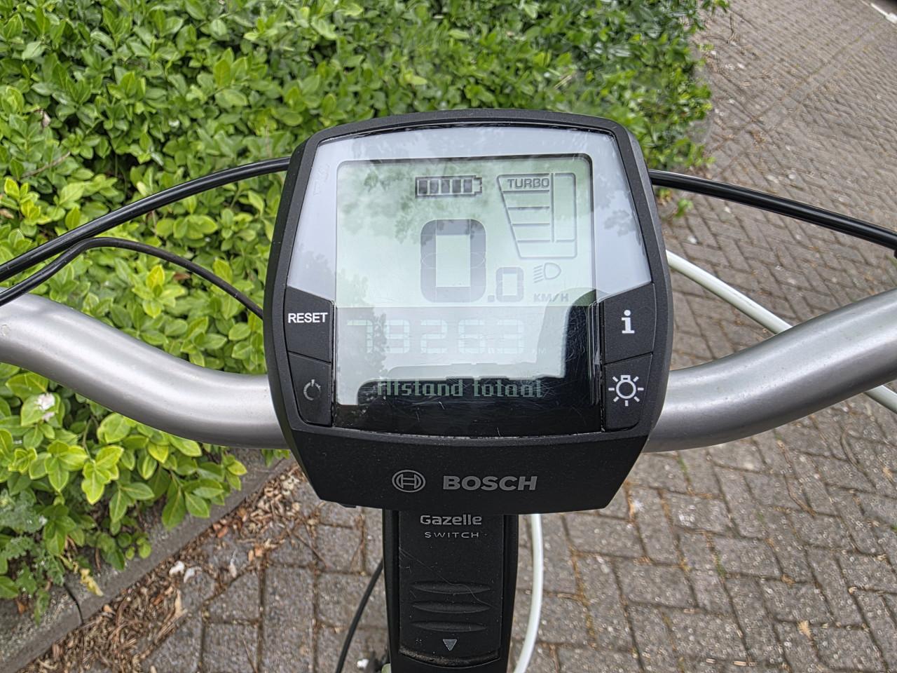 Gazelle Grenoble elektrische heren fiets met Bosch middenmotor
