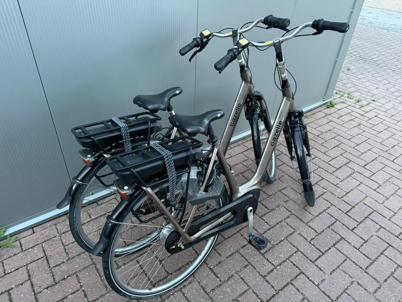 Set Gazelle Orange C7+ HMB Bosch elektrische fietsen 400Wh