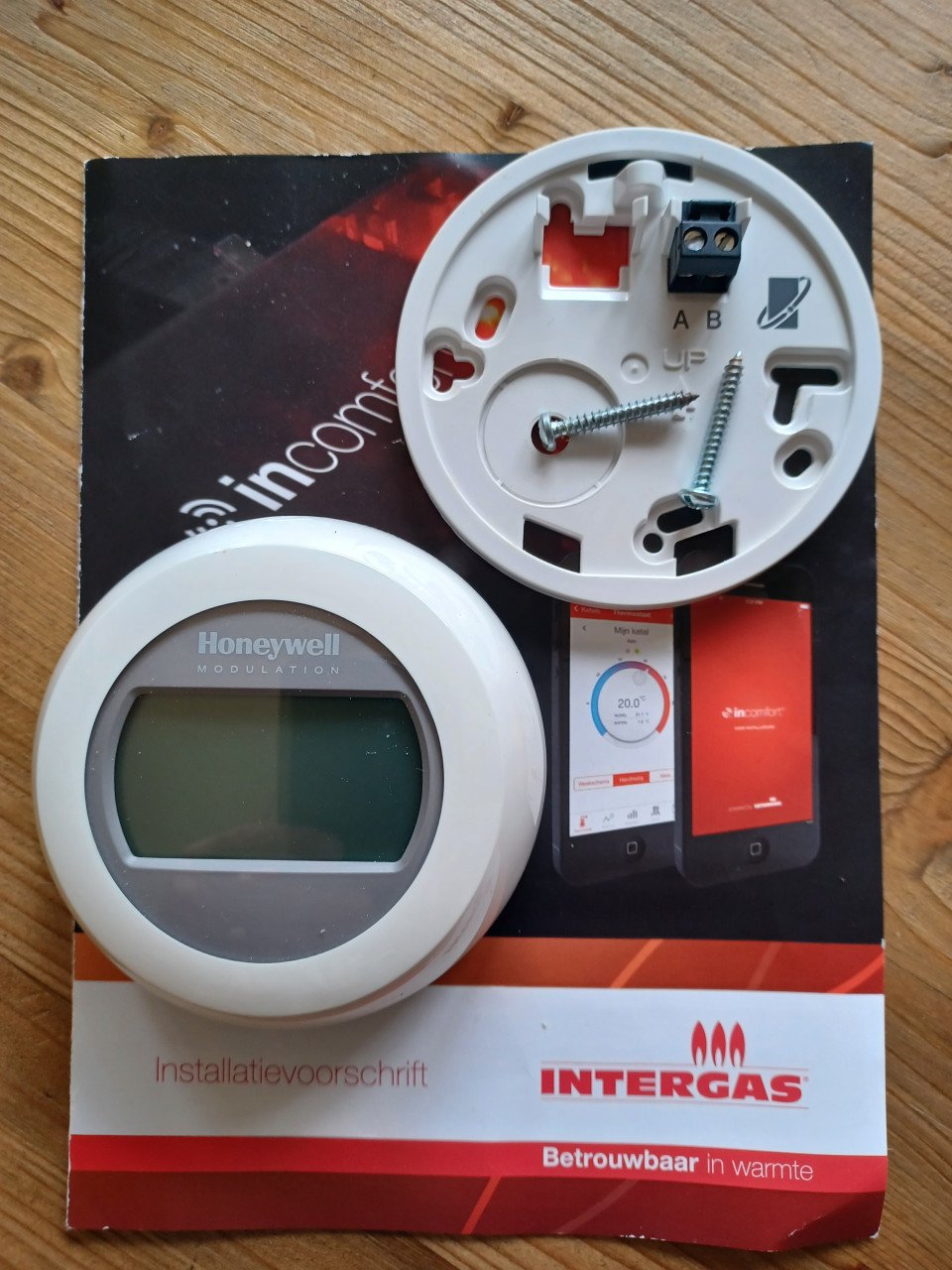 Thermostaat cv intercomfort/ intergas