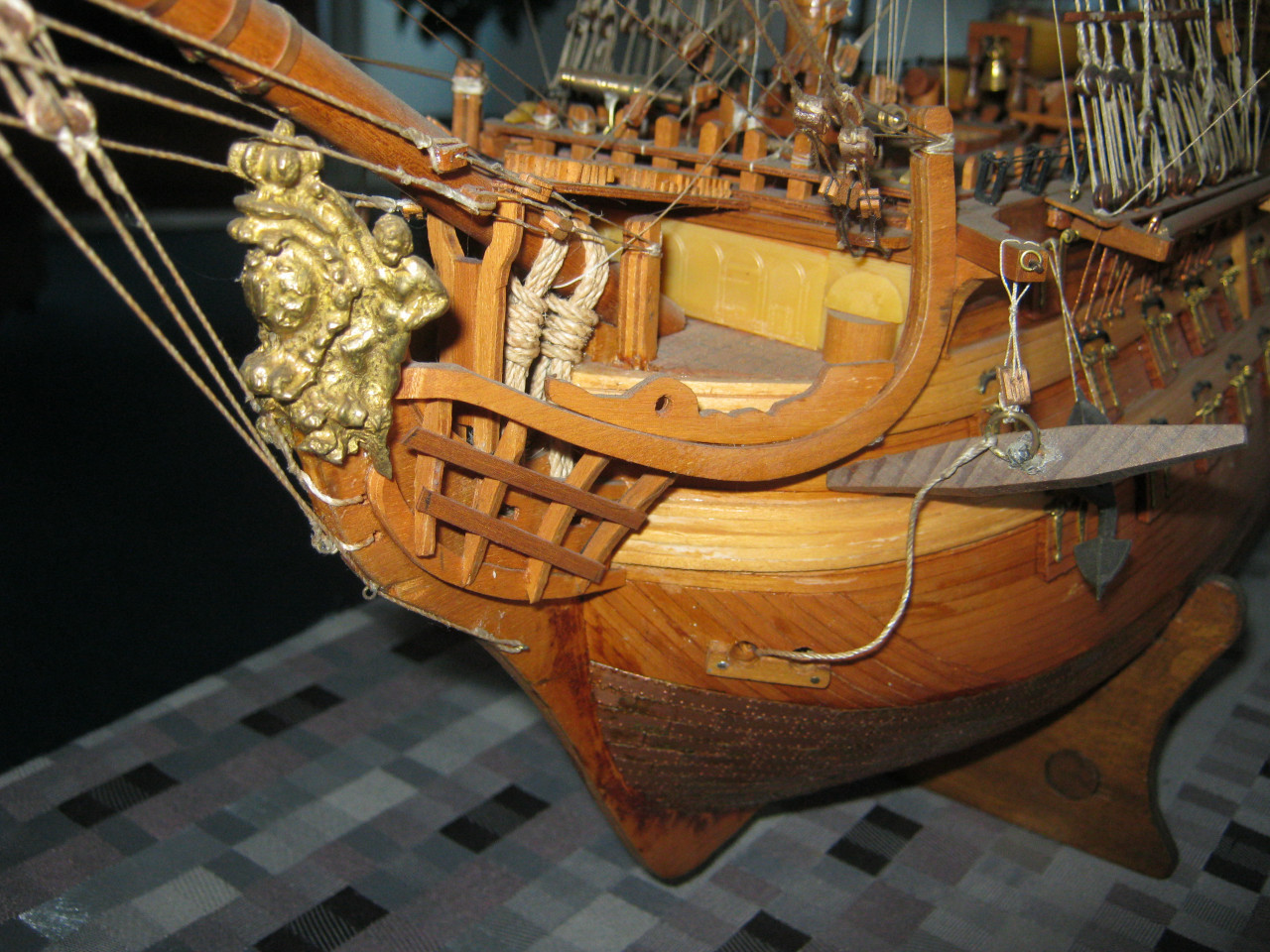 Modelschip HMS. VICTORY.