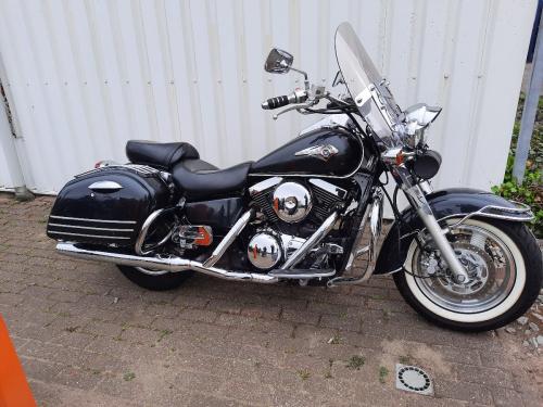 Kawasaki Vulcan 1500 Classic Tourer, hele dikke Cruiser!