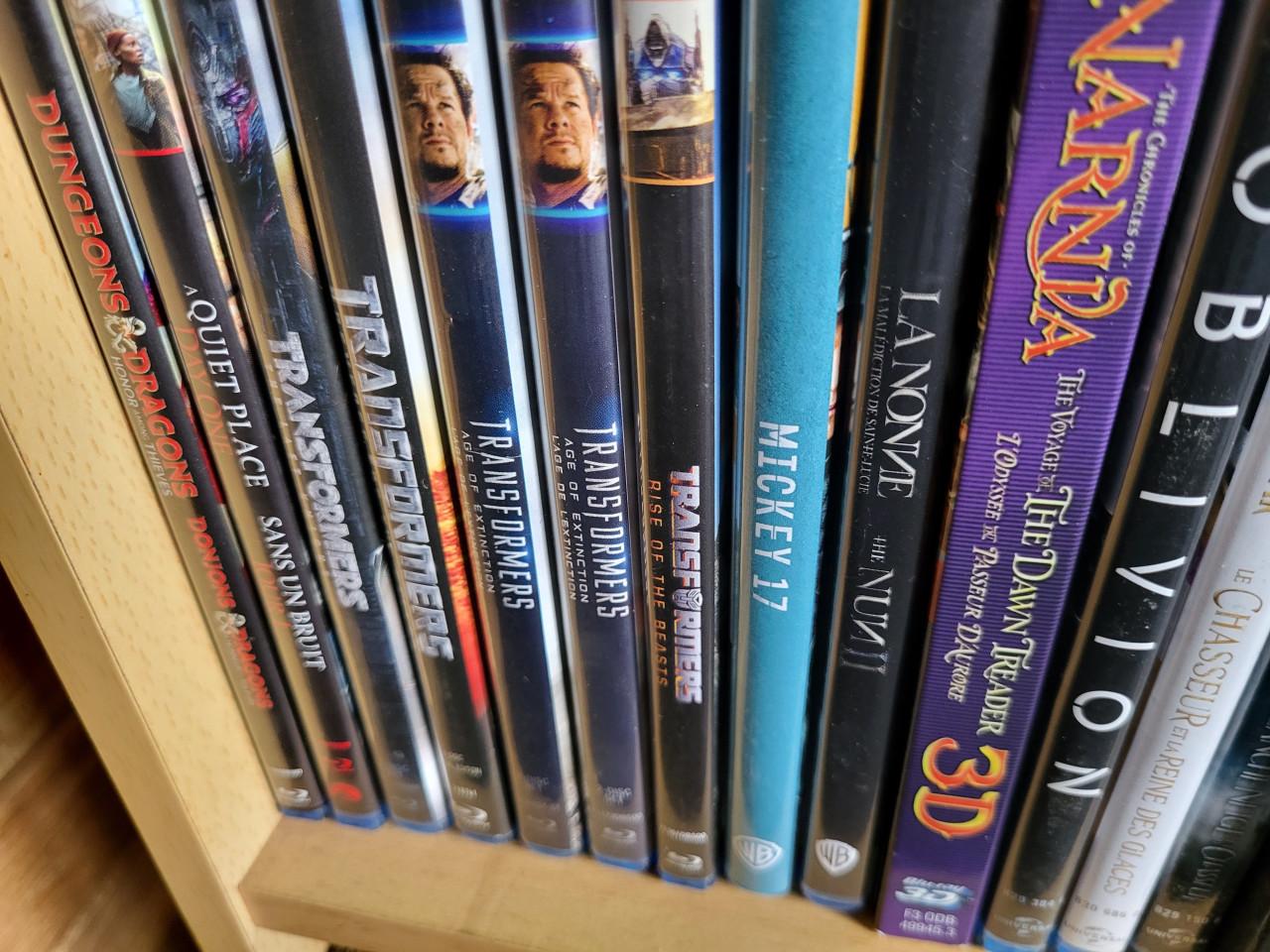 Blu ray en dvd