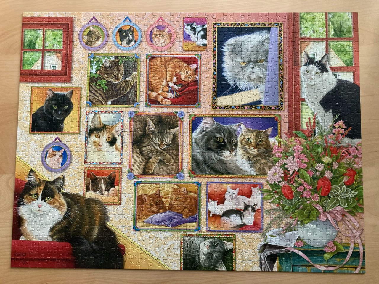 Puzzel Katten portretten