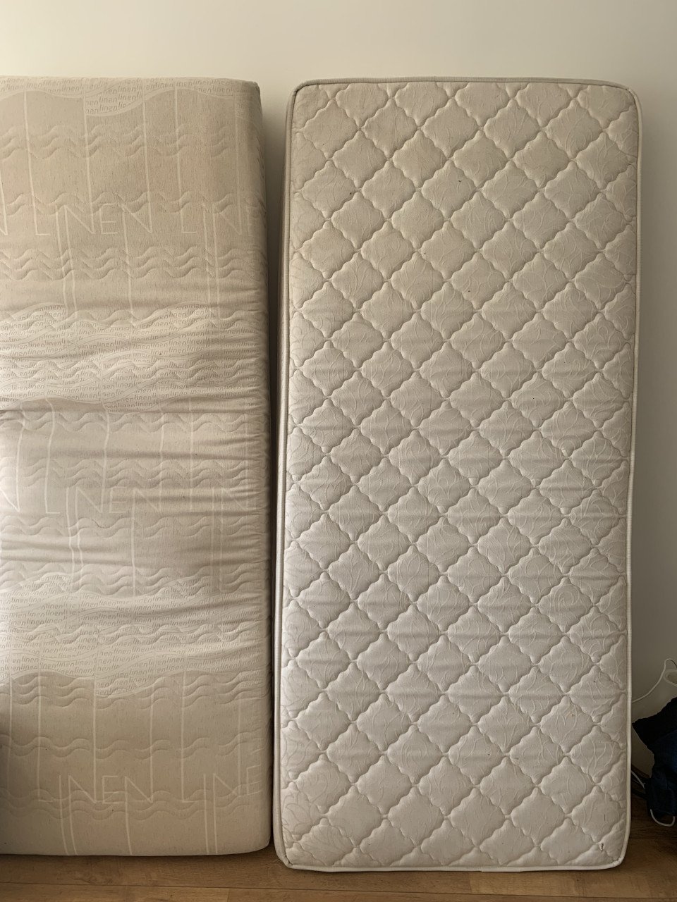 2x matras eenpersoons