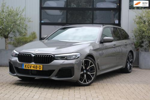 BMW 5 Serie touring 530e m-sport - 292 pk - berninagrau - trekhaak - applec