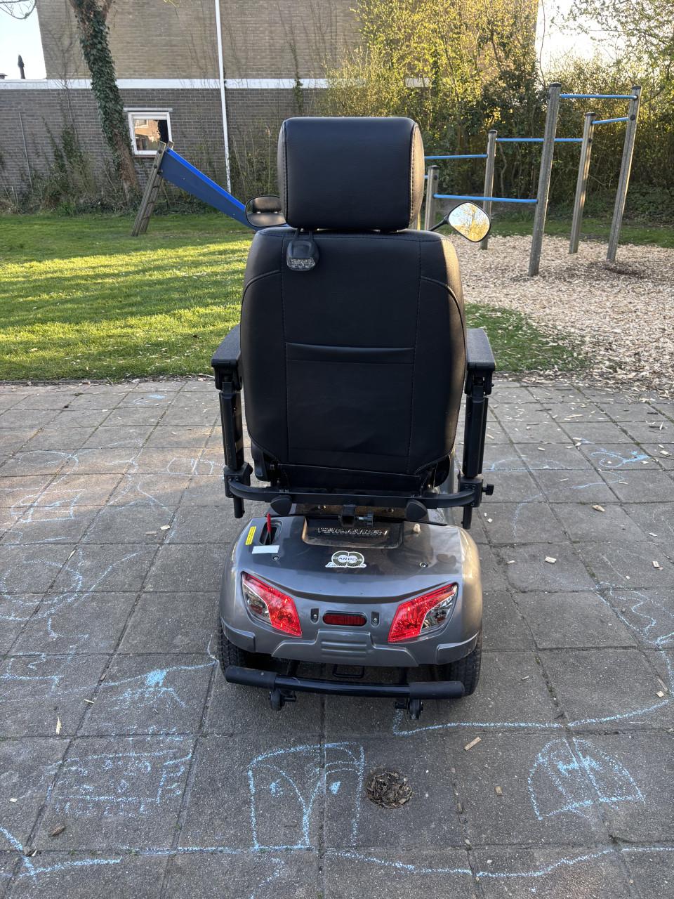 Vermeiren Carpo 4 scootmobiel 266km! Nieuwstaat grijs 4d