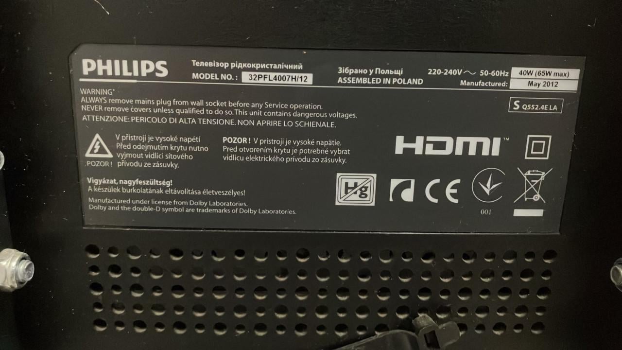Nette Philips 32 inch Full HD LED TV (Inclusief Muurbeugel!)