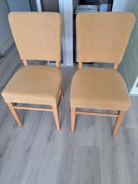 2 eetkamer stoelen