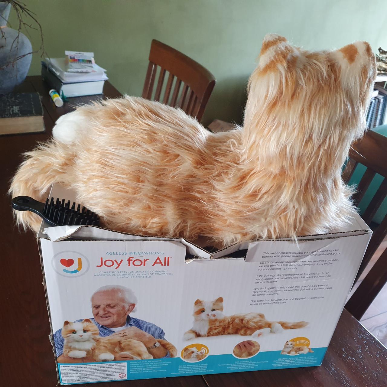 Interactieve robot kat van joy for all (voor dementie of kinderen)