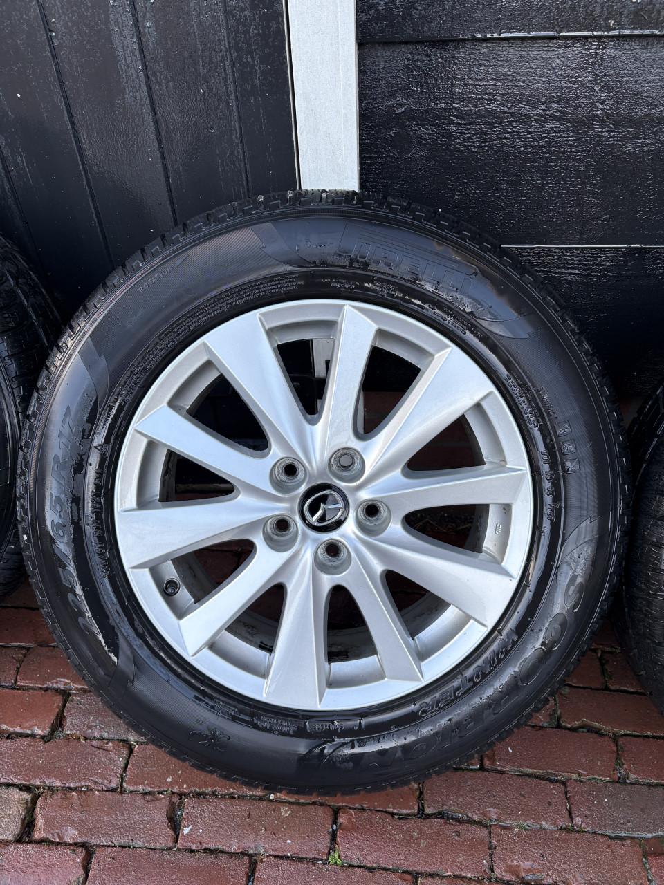 Mooie originele 17” velgen voor mazda cx5