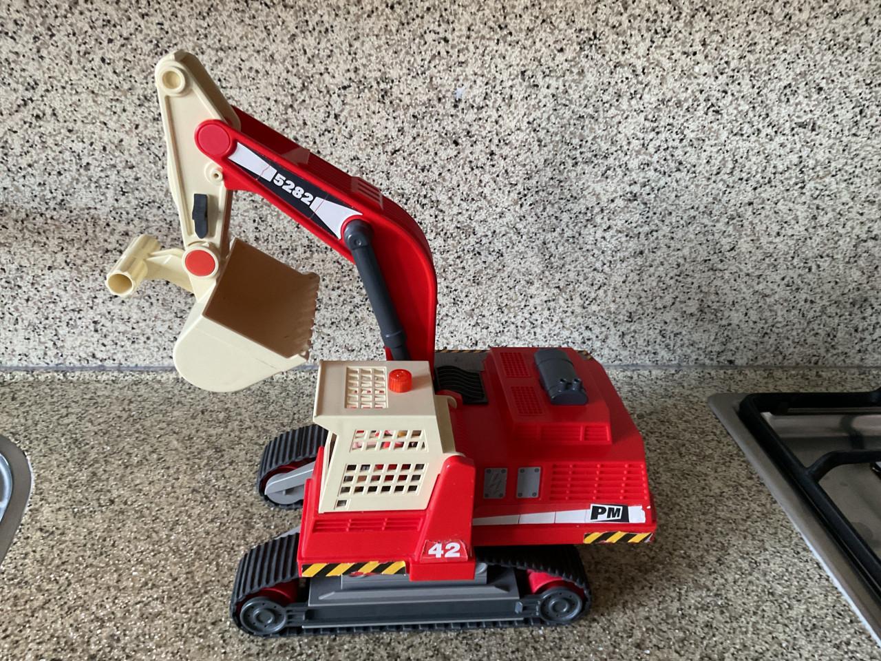 Playmobil.  Graafmachine. Nr. 4039  jaar: 2009.  Collectors item.