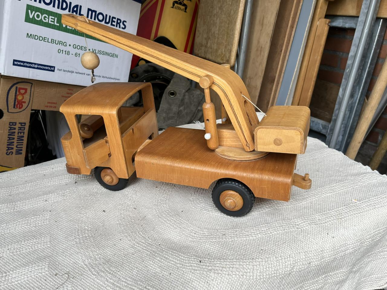 Kraanwagen hout DDR FWF