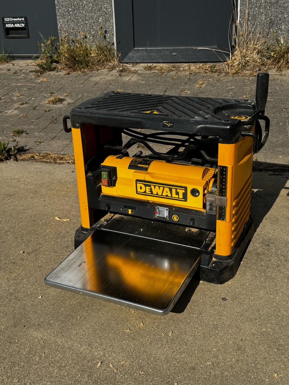 DeWalt DW733-QS vandiktebank Schaafmachine 1800W