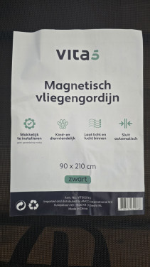 Vliegengordijn Magnetisch
