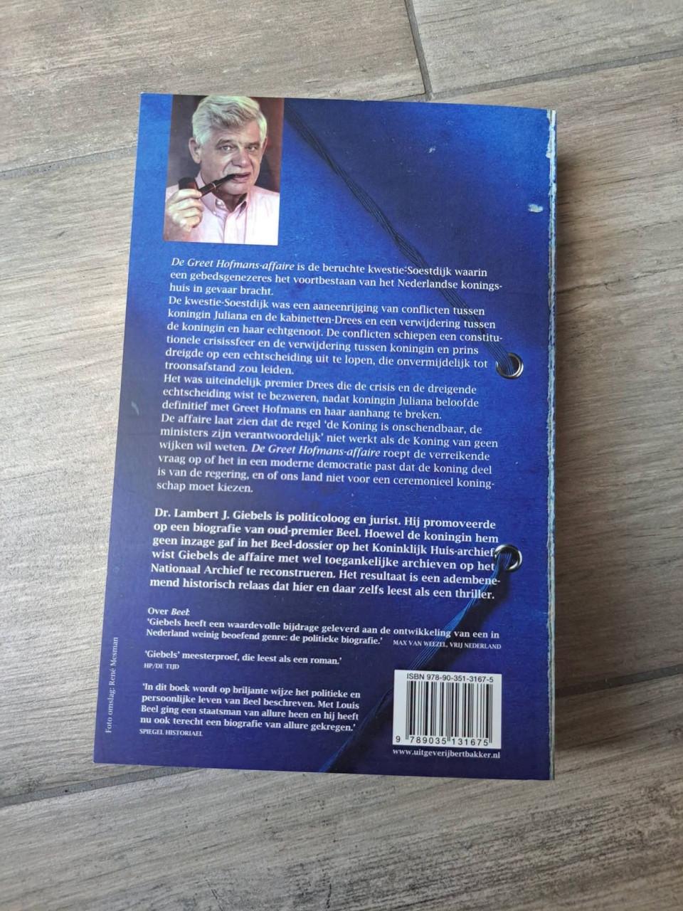 De Greet Hofmans affaire van Lambert J Giebels