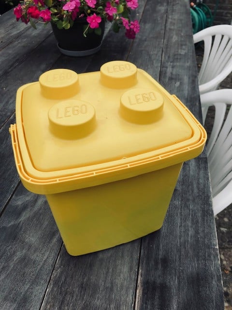 Lego emmer  met blokken