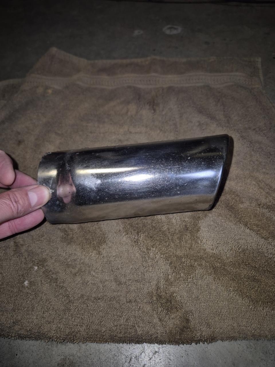 Saab aero uitlaat sierstuk