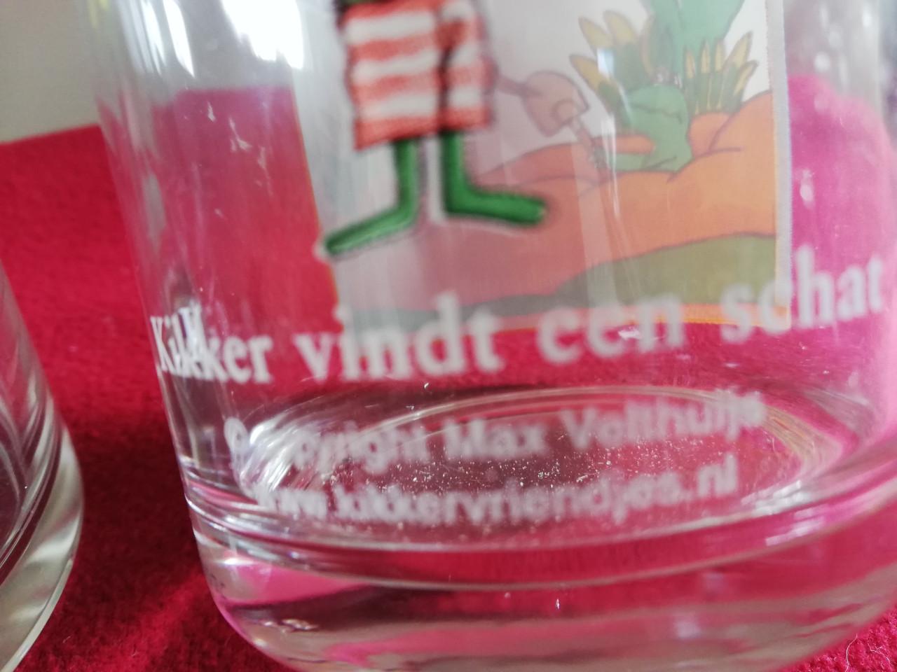 Kikker en zijn vriendjes glazen