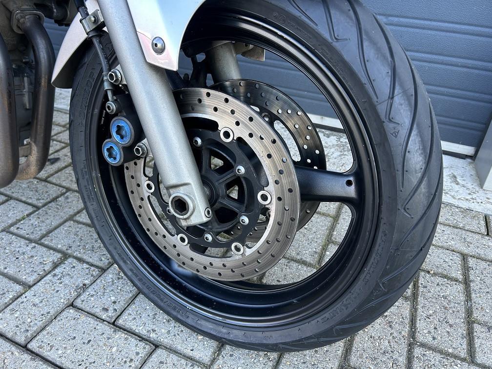 Mooie Yamaha TDM900 uit 2003 met slechts 29980 km, topkoffer €3300,-