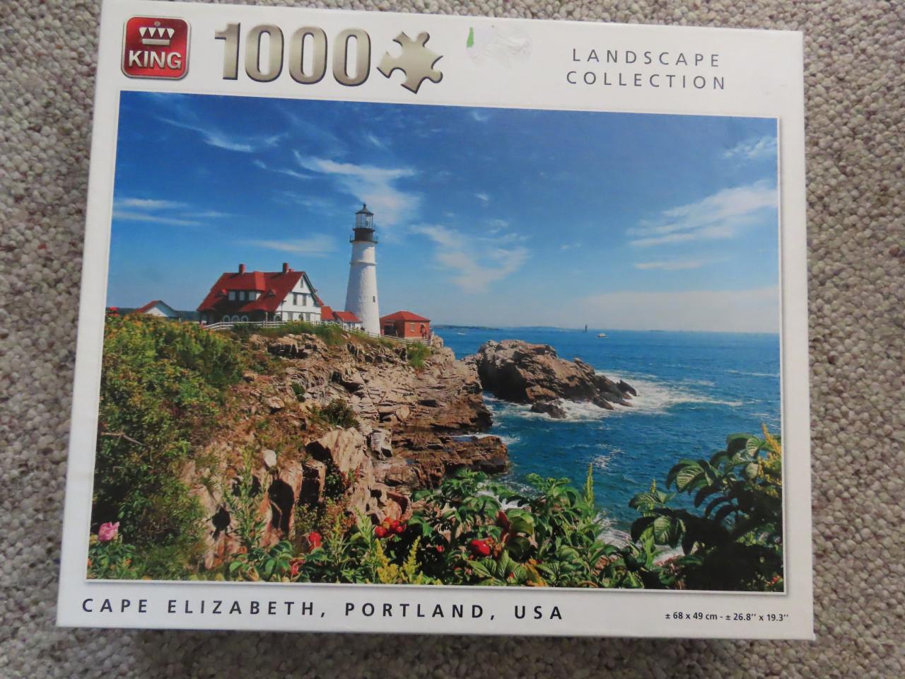 Diverse puzzels 1000 stukjes